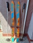 Детски ретро ски произведени в Германия с дължина 100 см и щеки 95 см  запазени, снимка 1