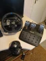 С ГАРАНЦИЯ! Logitech G923 Force Feedback волан със скорости за PC и PS PlayStation 4 5 Pro Slim FAT, снимка 2