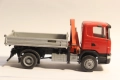 HERPA H0 1/87 SCANIA САМОСВАЛ КРАН КАМИОН МОДЕЛ, снимка 3