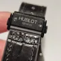 Мъжки луксозен часовник Hublot Tourbillon Skeleton Open case , снимка 8