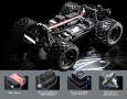 RC Количка MJX Hyper Go 10208 1/10 90KM/H Brushless RC Car 4WD - Нова, снимка 10