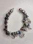 Гривна сребро с 23 броя талисмани , снимка 1