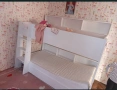 Продавам двуетажно легло с матраци , снимка 1