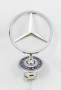Емблема мерник за Mercedes Benz Silver Logo, снимка 2