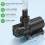 Нова Помпа за водни ефекти 1600 GPH DC 24V енергоефективна + конвертор, снимка 2