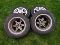 ПРОМОЦИЯ АЛУМИНИЕВИ ДЖАНТИ С ГУМИ за VW SKODA SEAT 5x100 14 цола.Отлично състояние., снимка 7