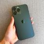 256гб❗️ 100% Бат. iPhone 13 Pro Max ❗️лизинг от 56лв/м ❗️Alpine Green зелен ❗️ като нов ❗️, снимка 1 - Apple iPhone - 45279413