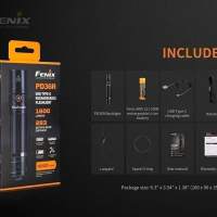 Фенер Fenix PD36R LED, снимка 8 - Къмпинг осветление - 45005036
