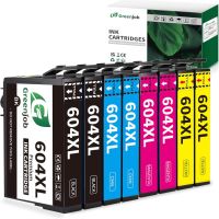 Greenjob 604XL касета с мастило за Epson 604 касети с мастило Групова опаковка (8 опаковки), снимка 1 - Консумативи за принтери - 45656401