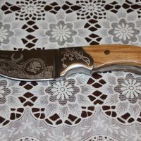 нож колекционерски с кания, снимка 1 - Ножове - 45469818