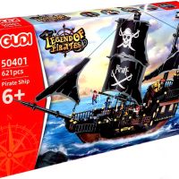 Конструктор Пиратски кораб, 621 части, снимка 1 - Конструктори - 45536154