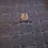 Сребърен пръстен с камък, снимка 4 - Пръстени - 45446117