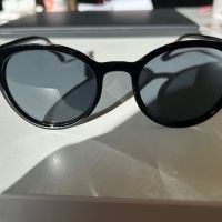 Черни дамски слънчеви очила, снимка 1 - Слънчеви и диоптрични очила - 45079784
