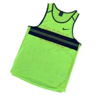 Мъжки мрежест тренировъчен потник Nike | M размер, снимка 2 - Тениски - 45490430