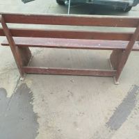 Продавам дървена пейка, снимка 2 - Градински мебели, декорация  - 45779501