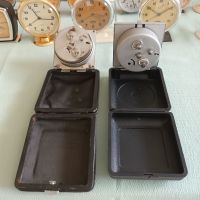 Часовник будилник Слава туристически Руски работещ, снимка 4 - Антикварни и старинни предмети - 46037255