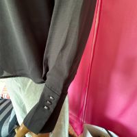 НОВА черна блуза MANGO , снимка 4 - Блузи с дълъг ръкав и пуловери - 45380017