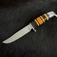 Античен ловен нож (Rehwappen Solingen 70-80 г.) в напълно ново състояние. (Rehw103), снимка 3 - Ножове - 45354519