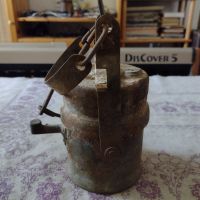 Стара карбитна лампа, снимка 2 - Антикварни и старинни предмети - 45684513