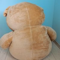 Запазен голям плюшен мечок 80 см , снимка 5 - Плюшени играчки - 45448900
