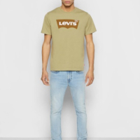 1036	Мъжка тениска LEVIS - размер М, снимка 2 - Тениски - 44994514