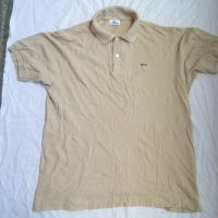 LACOSTE бежова тениска размер L., снимка 1 - Тениски - 45593134