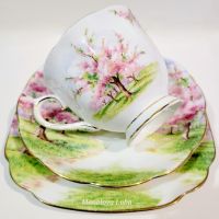 Троен комплект Royal Albert „Blossom Time“, снимка 4 - Колекции - 45331859