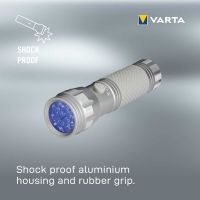 Мощен мини ув фенер UV лед лампа фенерче Varta ултравиолетова светлина, снимка 5 - Друга електроника - 45399532