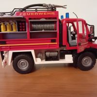 Винтидж играчка немска пожарна, снимка 2 - Коли, камиони, мотори, писти - 45434582
