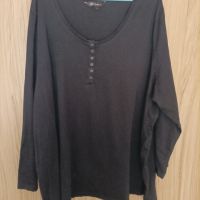 Макси памучна блуза Ulla Popken , снимка 1 - Блузи с дълъг ръкав и пуловери - 45375129