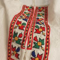 Прекрасна кенарена риза за момиче от носия, шевица, снимка 2 - Антикварни и старинни предмети - 45100730