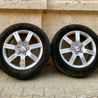 Оригинални 16 инчови джанти с гуми за Seat, VW, Skoda, снимка 1 - Гуми и джанти - 45012566