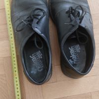 Официални черни обувки Rieker размер 47, снимка 3 - Официални обувки - 45597230