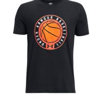 Детска тениска UNDER ARMOUR Basketball Icon Tee Black, снимка 1 - Детски тениски и потници - 45750534