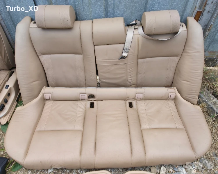 Продавам Exclusive задна бежева седалка за BMW E39, снимка 1