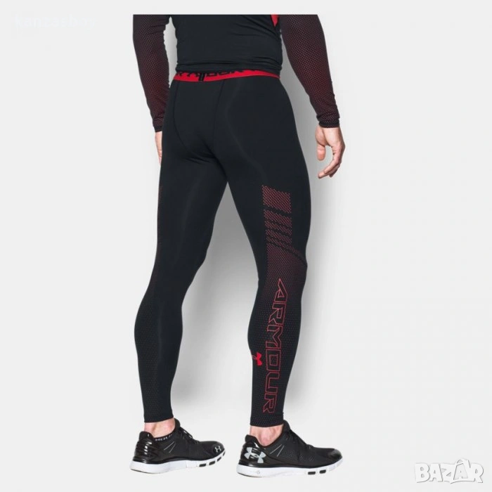 Under Armour HEATGEAR ARMOUR GRAPHIC LEGGING  - мъжки фитнес клин Л , снимка 1