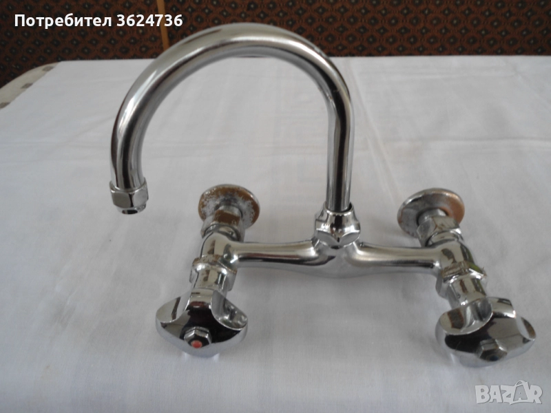 Ретро смесителна батерия за мивка, снимка 1