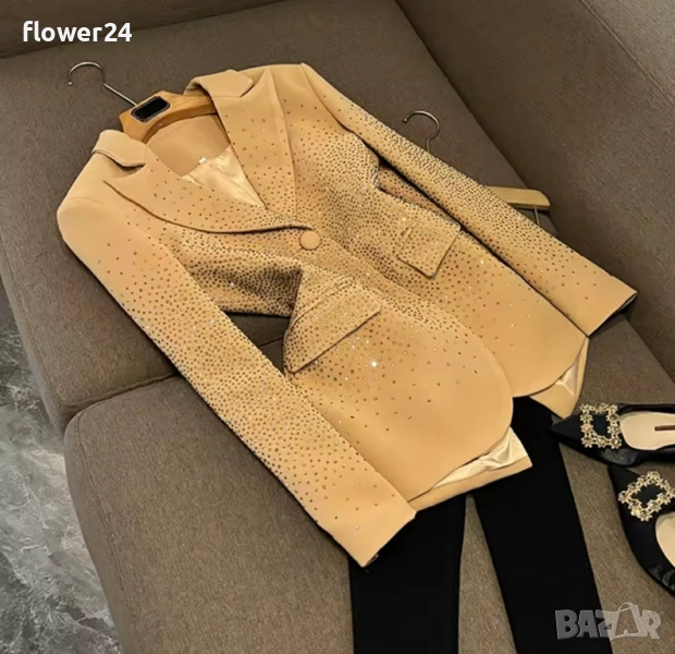 Сако с камъни, S-M размер, снимка 1