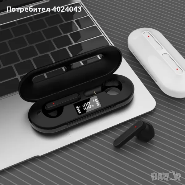 Безжични Bluetooth слушалки, модел 75Т EP67, снимка 1