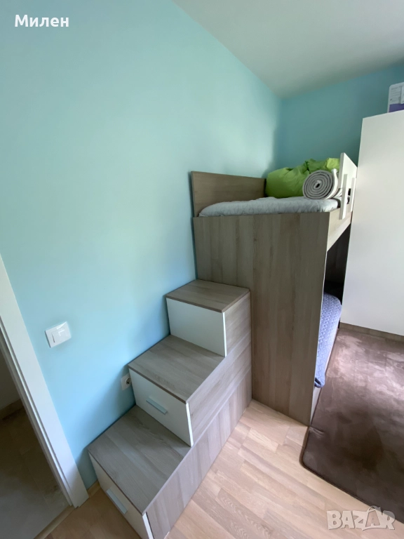 Двуетажно легло с матраци, снимка 1