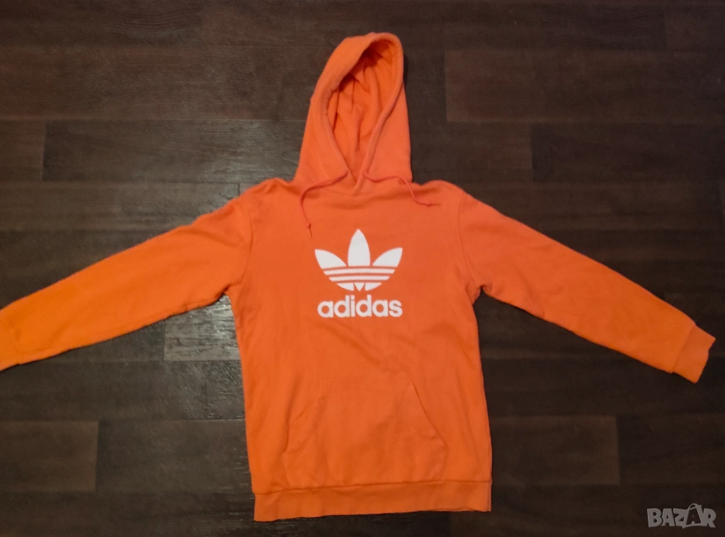 Оригинален суичър ADIDAS Originals True Orange, снимка 1