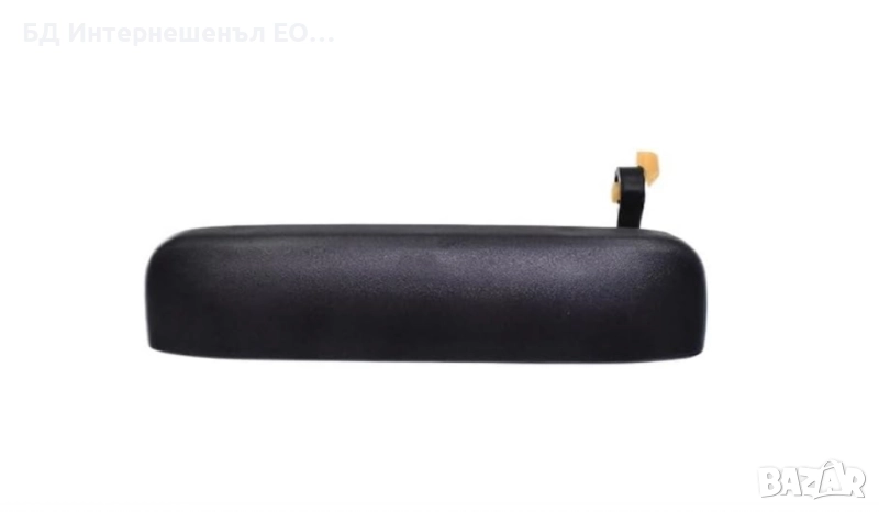 806062S400  Външна дръжка за лява врата, Nissan, Navara PickUp D22, Черен, снимка 1