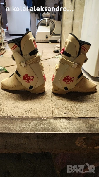 ретро скиорски обувки , снимка 1