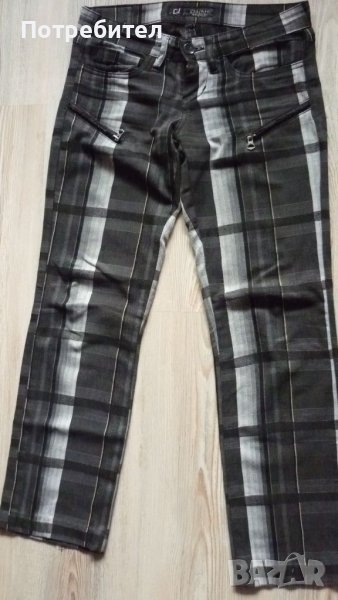 Дамски панталон с ниска талия 27-28, снимка 1