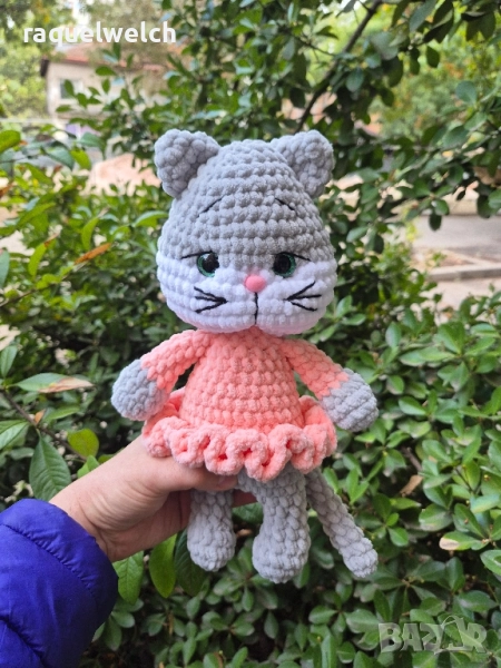 Ръчно Изплетено Котенце "Амигуруми", снимка 1