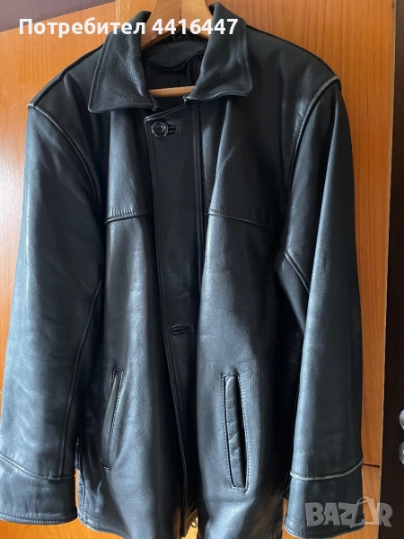 Мъжко  кожено яке, снимка 1