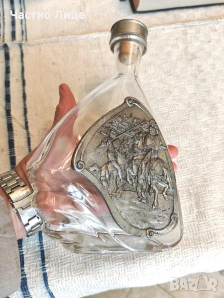 Голямо Старо Немско Шише Ръчна Изтаботка- made in Germany, снимка 1