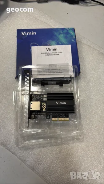 Vinim 10Gbit мрежова карта Marvel AQC113 (PCI-Ex 4x), снимка 1