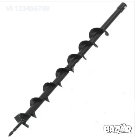 Свредел за почва /Бургия, свредло за Винтоверт/Моторен Свредел, снимка 1