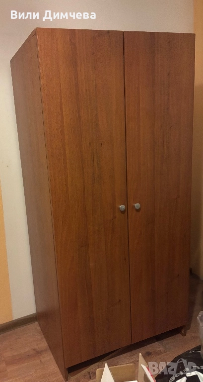 Двукрилен гардероб, снимка 1